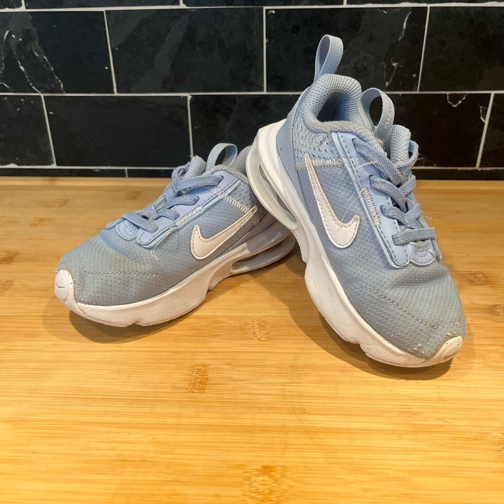 Nike KIDS Sz 10C Air Max Interlock Lite Cobalt Bliss Blue Shoes Walking Toddler